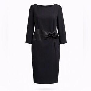 Liz Claiborne Black Long Sleeve Dress